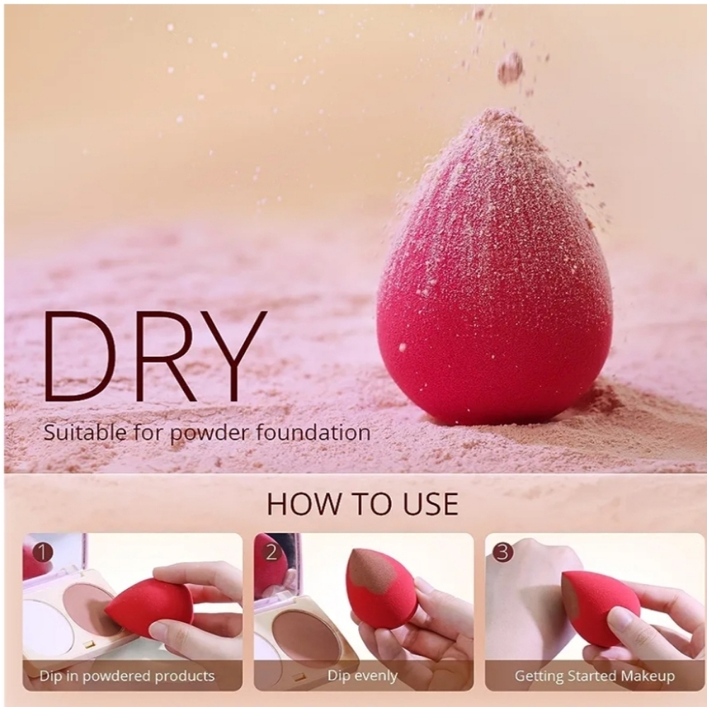 5 Pcs Makeup Sponges Set - Picture 4 of 6